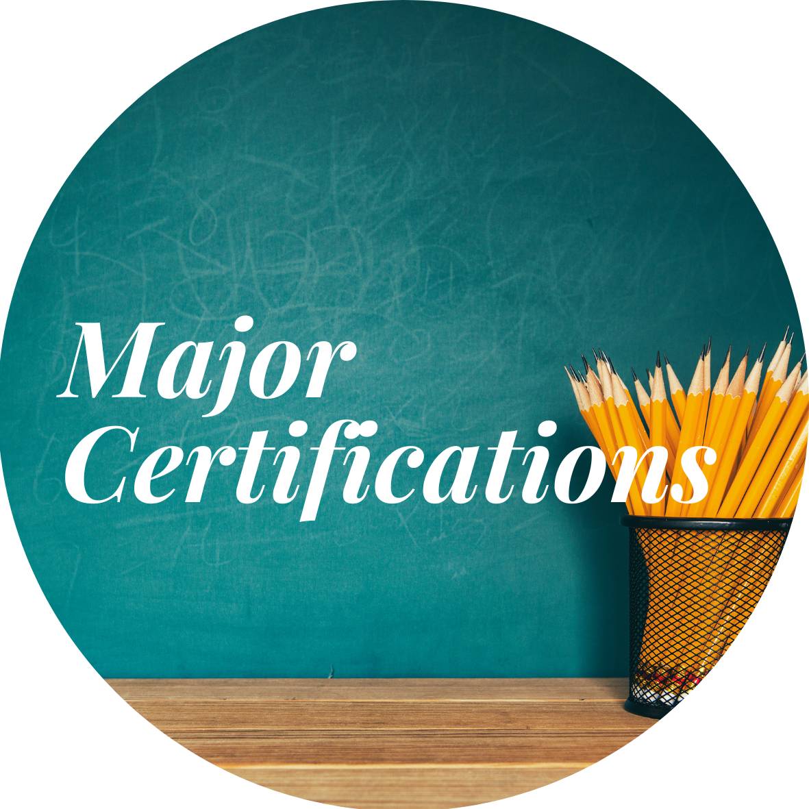 Major Certifications
